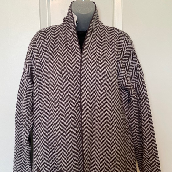 The Limited Charcoal Long Cardigan Sweater. - Picture 1 of 10